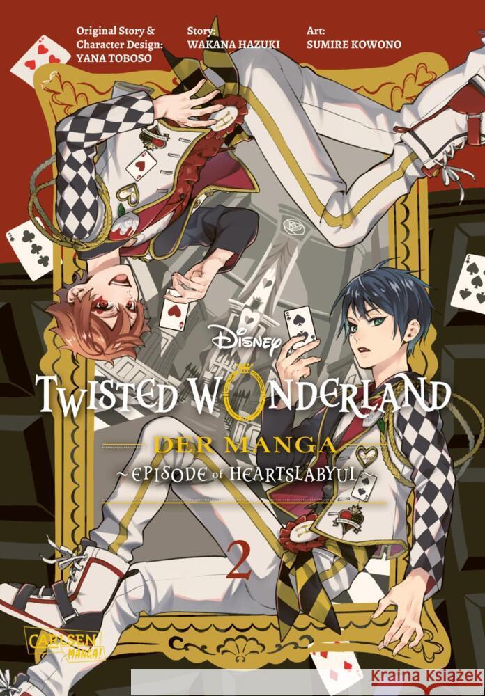 Twisted Wonderland: Der Manga 2 Toboso, Yana, Kowono, Sumire, Disney 9783551750853 Carlsen Manga - książka