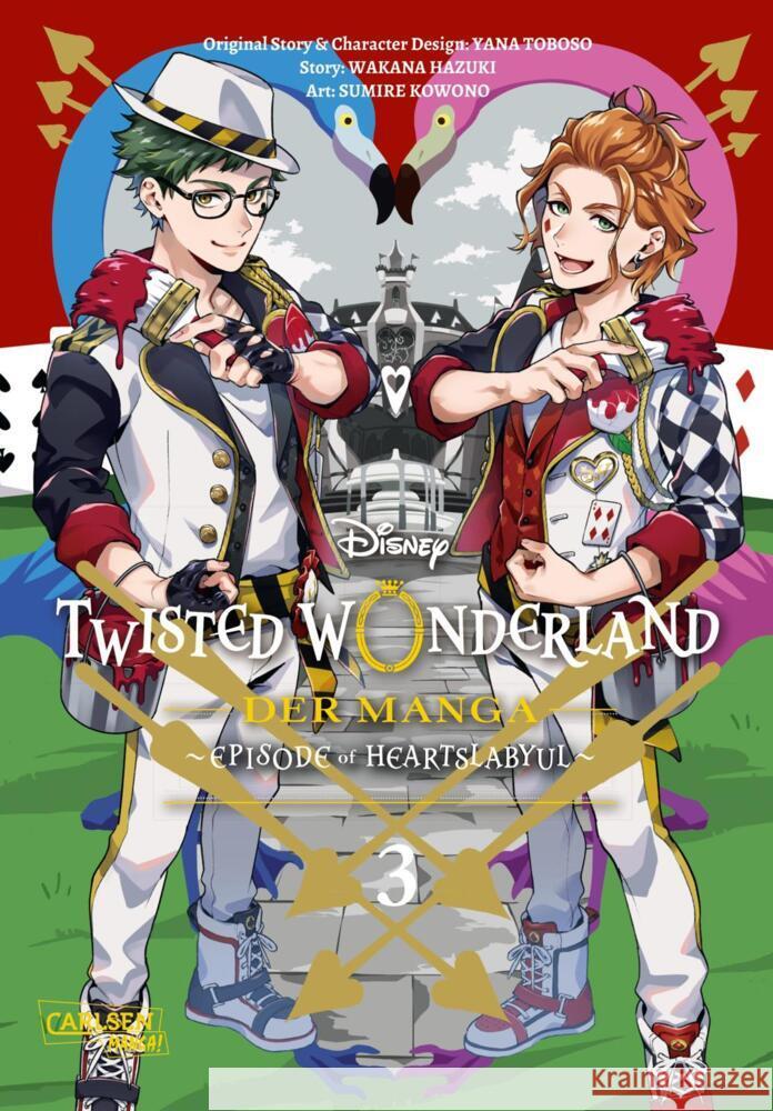 Twisted Wonderland: Der Manga 3 Toboso, Yana, Kowono, Sumire, Hazuki, Wakana 9783551754899 Carlsen Manga - książka