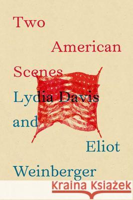 Two American Scenes Lydia Davis Eliot Weinberger 9780811220415 New Directions Publishing Corporation - książka