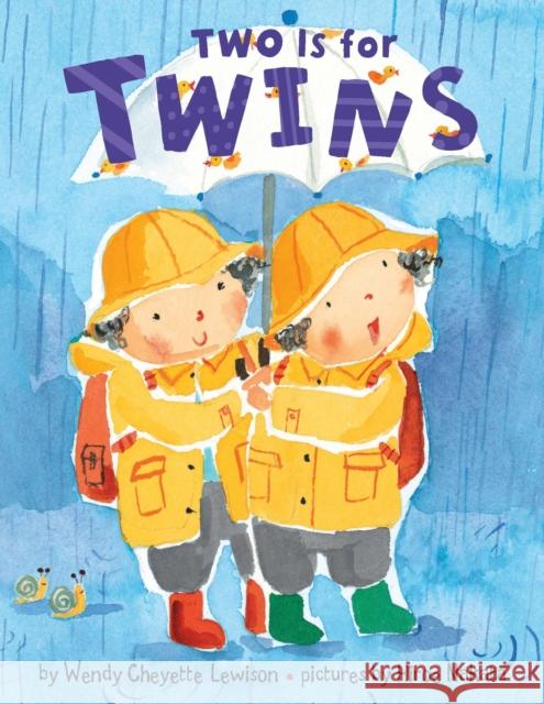 Two Is for Twins Wendy Cheyette Lewison Hiroe Nakata 9780670013104 Penguin USA - książka