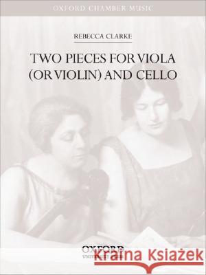 Two Pieces for viola (or violin) and cello  9780193864771 Oxford University Press - książka