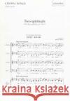 Two Spirituals  9780193428638 Oxford University Press