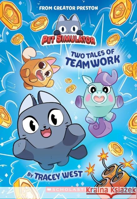 Two Tales of Teamwork Tracey West 9780702340093 Scholastic - książka