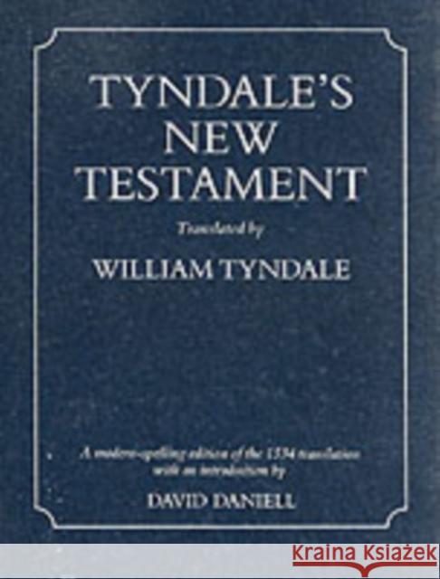 Tyndale's New Testament  9780300065800 Yale University Press - książka