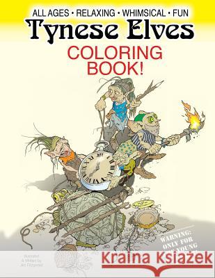 Tynese Elves coloring book Fitzgerald, Jim 9781515207948 Createspace - książka