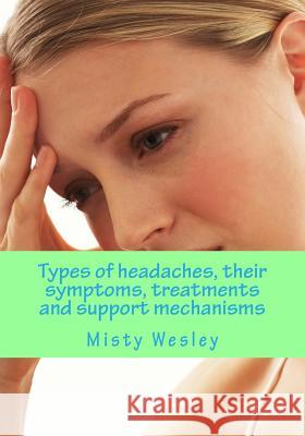 Types of headaches, their symptoms, treatments and support mechanisms: Migraine health Wesley, Misty Lynn 9781500577377 Createspace - książka