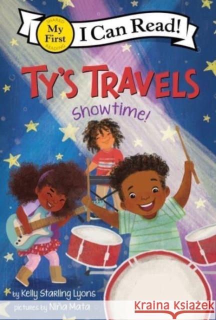 Ty's Travels: Showtime! Kelly Starling Lyons 9780063083684 HarperCollins Publishers Inc - książka