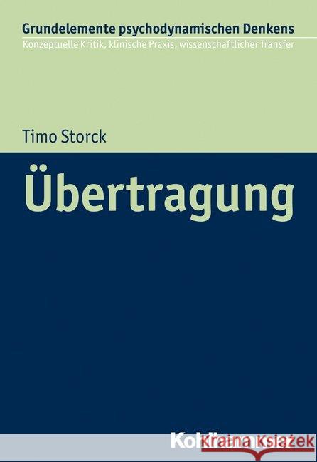 Ubertragung Storck, Timo 9783170375710 Kohlhammer - książka