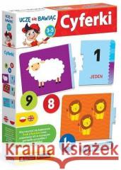 Uczę się bawiąc. Cyferki  8005125507672 Clementoni - książka