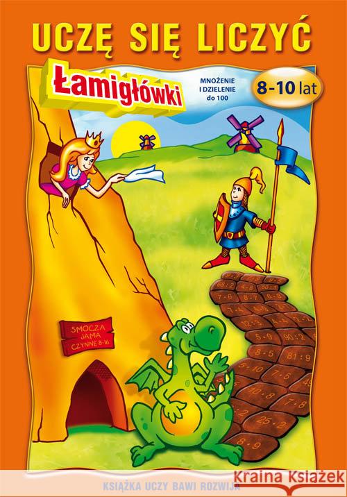 Uczę się liczyć Łamigłówki. 8-10 lat Guzowska Beata 9788381147590 Literat - książka