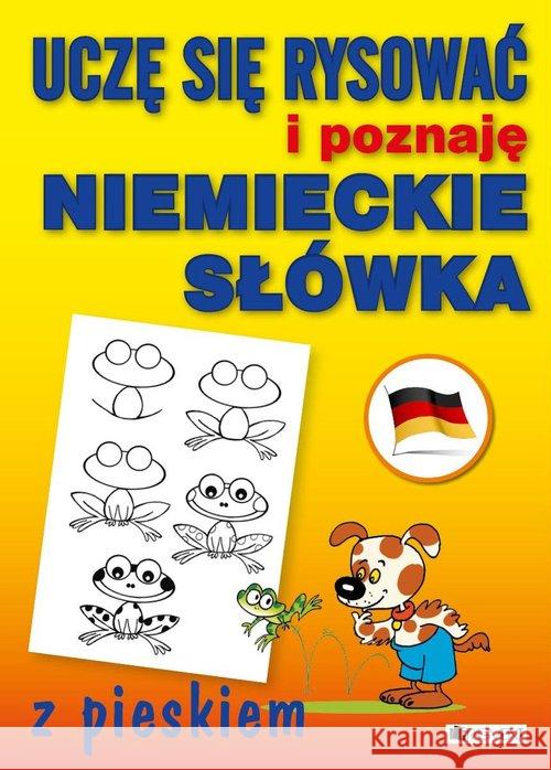 Uczę się rysować i poznaję niemieckie słówka z pie  9788025324776 Level Trading - książka