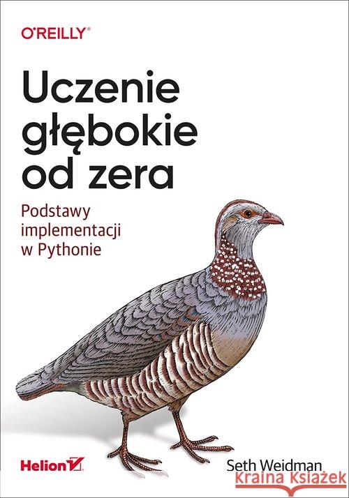 Uczenie głębokie od zera Weidman Seth 9788328365971 Helion - książka