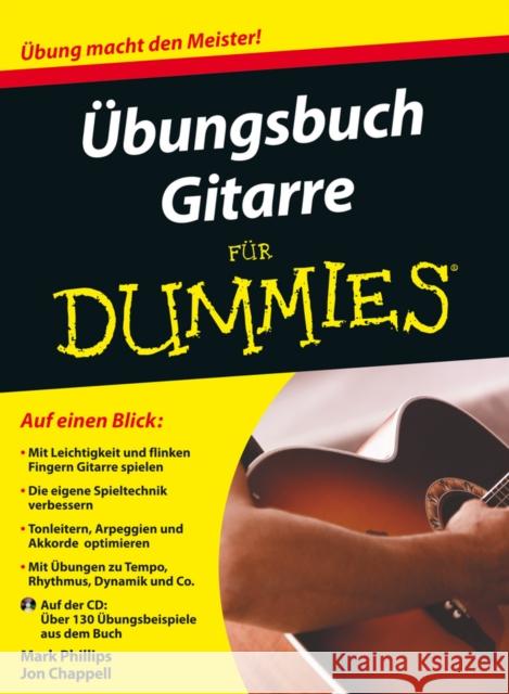 UEbungsbuch Gitarre fur Dummies Chappell, Jon 9783527710591 John Wiley & Sons - książka