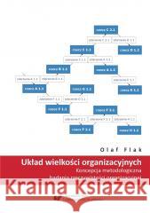 Układ wielkości organizacyjnych Olaf Flak 9788322633229 Wydawnictwo Uniwersytetu Śląskiego - książka