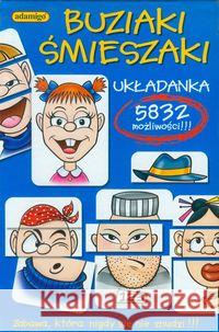 Układanka - Buziaki Śmieszaki  5902410005673 Adamigo - książka