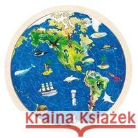 Układanka - Mapa Świata  4013594576666 Goki - książka