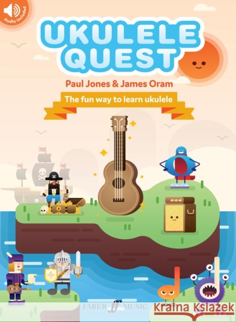 Ukulele Quest James Oram 9780571541010 Faber Music Ltd - książka