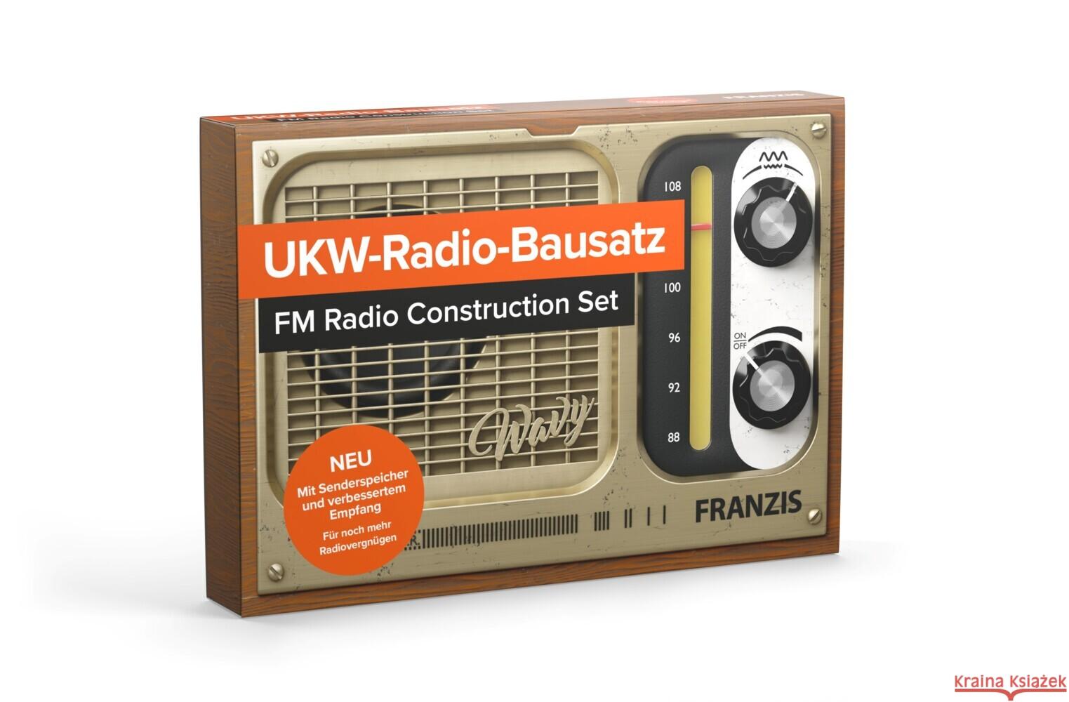 UKW-Radio-Bausatz Kainka, Burkhard 4019631672261 Franzis - książka