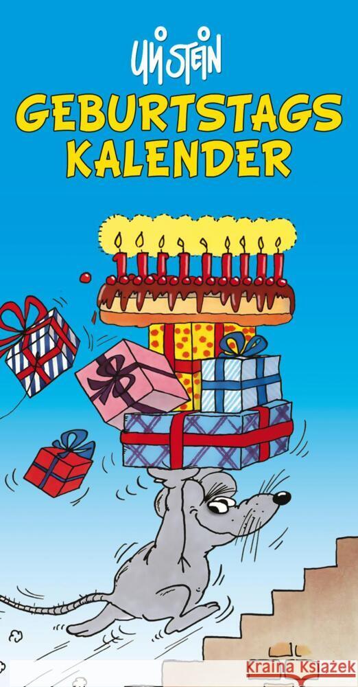 Uli Stein Geburtstagskalender 2025: Wandkalender Stein, Uli 9783830321583 Lappan Verlag - książka