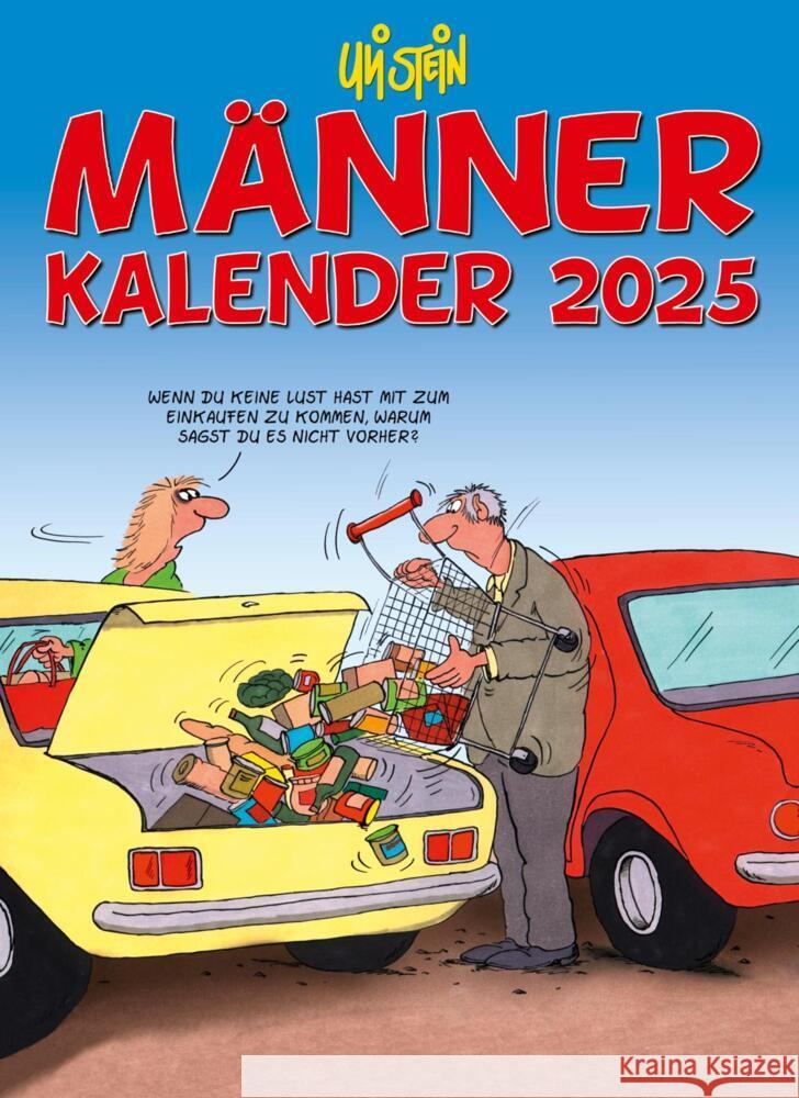 Uli Stein Männer Kalender 2025: Monatskalender für die Wand Stein, Uli 9783830321644 Lappan Verlag - książka