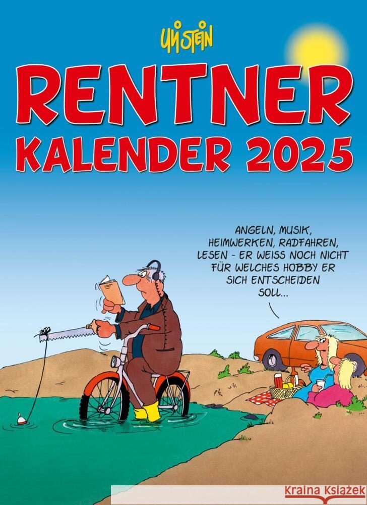 Uli Stein Rentnerkalender 2025: Monatskalender für die Wand Stein, Uli 9783830321705 Lappan Verlag - książka