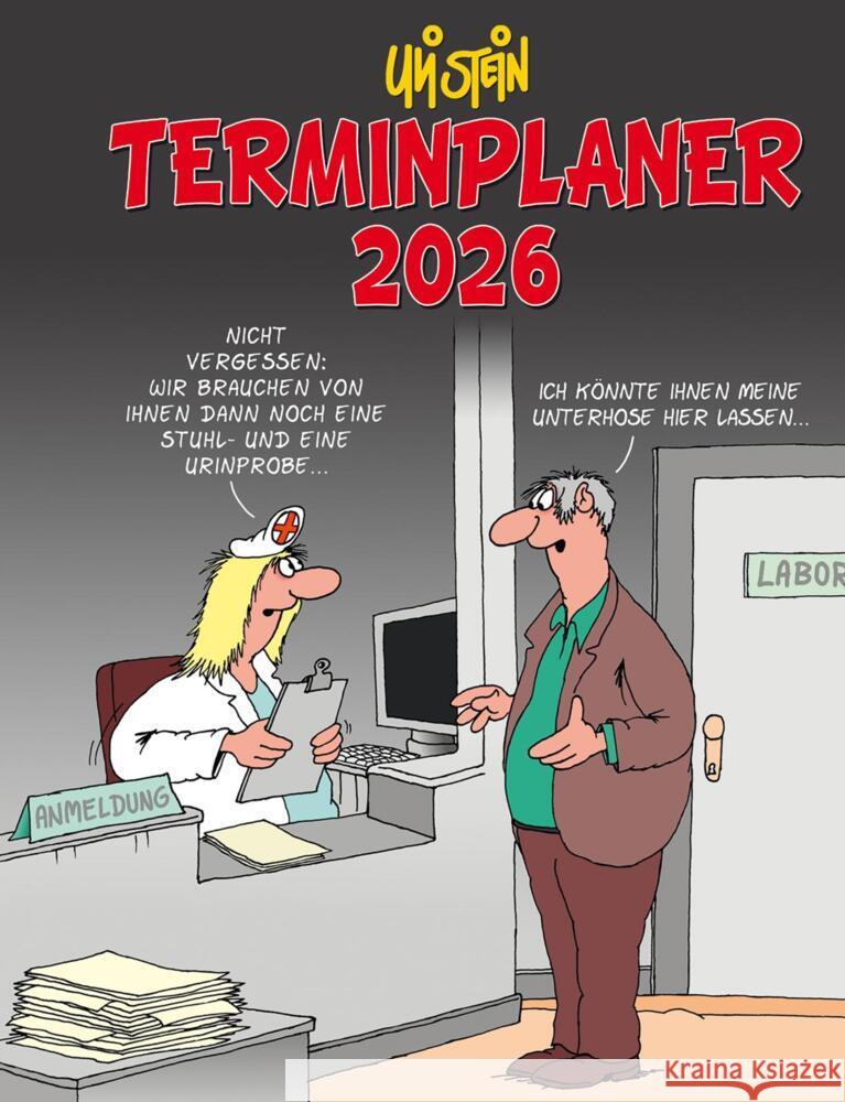 Uli Stein Terminplaner 2026: Taschenkalender Stein, Uli 9783830322528 Lappan Verlag - książka