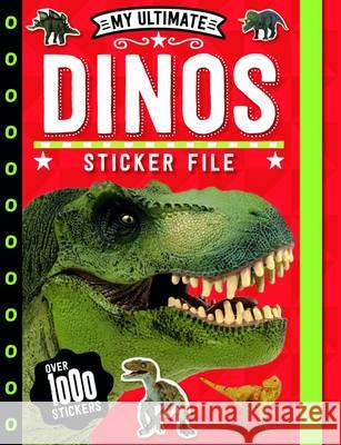 Ultimate Dinos Sticker File  Make Believe Ideas 9781783937936 Make Believe Ideas - książka