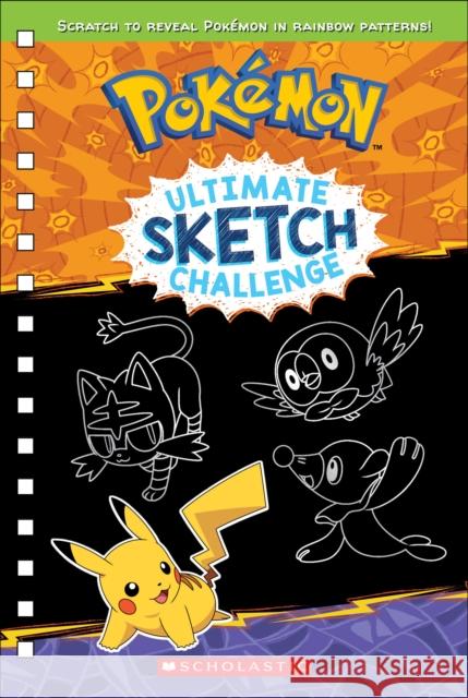 Ultimate Sketch Challenge (Pokemon) Maria S Barbo 9781338237566 Scholastic US - książka