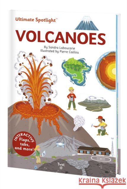 Ultimate Spotlight: Volcanoes Sandra Laboucarie 9791027610013 Tourbillon - książka