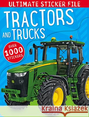 Ultimate Sticker File Tractors and Trucks Make Believe Ideas 9781783931163 Make Believe Ideas - książka