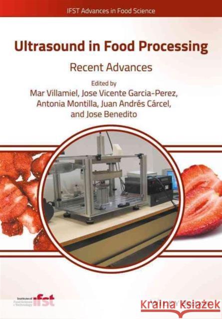 Ultrasound in Food Processing: Recent Advances Villamiel, Mar 9781118964187 John Wiley & Sons - książka