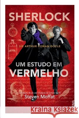 Um Estudo em Vermelho - Sherlock Holmes 1 Arthur Conan Doyle 9788504018516 Companhia Editora Nacional - książka
