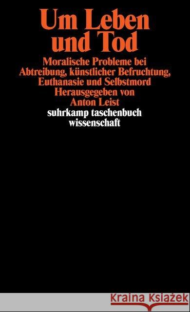Um Leben und Tod  9783518284469 Suhrkamp - książka