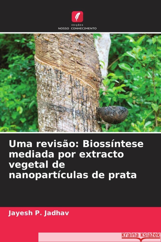 Uma revisão: Biossíntese mediada por extracto vegetal de nanopartículas de prata Jadhav, Jayesh P. 9786204939674 Edições Nosso Conhecimento - książka