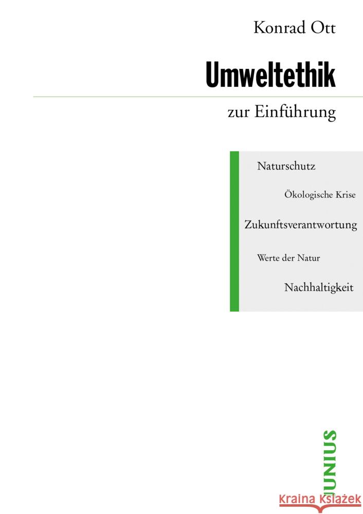 Umweltethik zur Einführung Ott, Konrad   9783885066774 Junius Verlag - książka