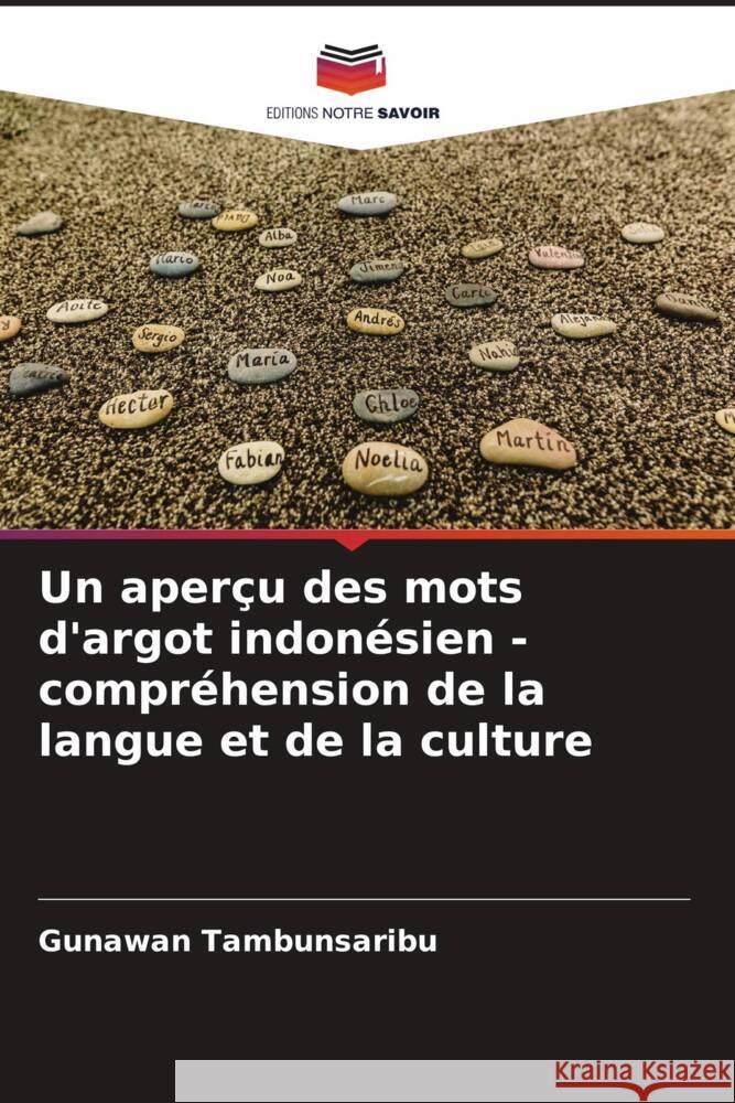 Un aperçu des mots d'argot indonésien - compréhension de la langue et de la culture Tambunsaribu, Gunawan 9786204945279 Editions Notre Savoir - książka