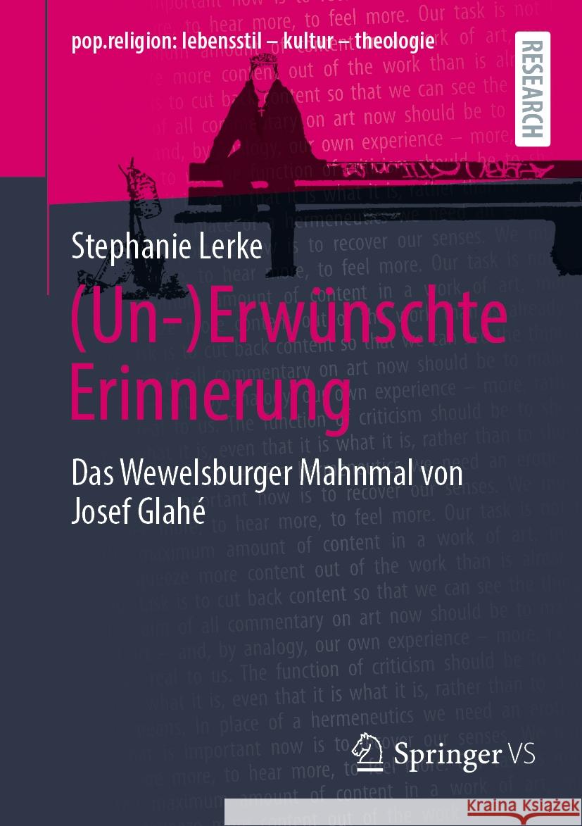 (Un-)Erwünschte Erinnerung Lerke, Stephanie 9783658437695 Springer VS - książka