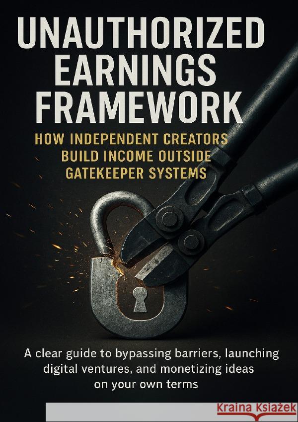 Unauthorized Earnings Framework: How Independent Creators Build Income Outside Gatekeeper Systems Morgan, Tessa 9783565113408 epubli - książka