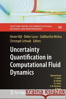 Uncertainty Quantification in Computational Fluid Dynamics Hester Bijl Didier Lucor Siddharta Mishra 9783319346663 Springer - książka