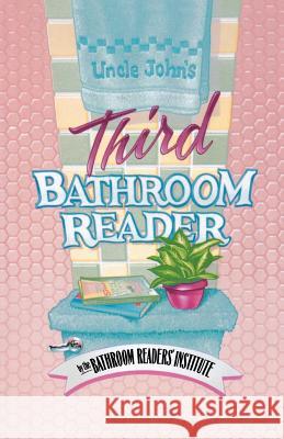 Uncle John's Third Bathroom Reader Bathroom Reader's Hysterical Society     Joyce L. Vedral 9780312045869 St. Martin's Griffin - książka