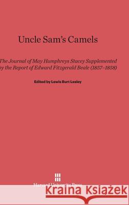 Uncle Sam's Camels Lewis Burt Lesley 9780674431805 Harvard University Press - książka