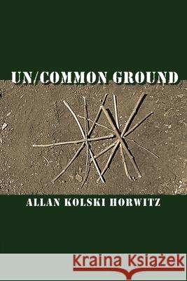 Un/Common Ground Allan Kolski Horwitz 9780620297257 Botsotso Publishing - książka