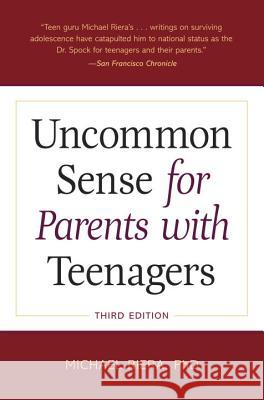Uncommon Sense for Parents with Teenagers Michael Riera 9781607743460  - książka