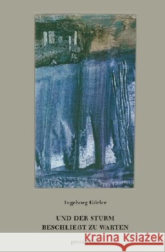 Und der Sturm beschließt zu warten : prosazinhas Görler, Ingeborg 9783737525312 epubli - książka
