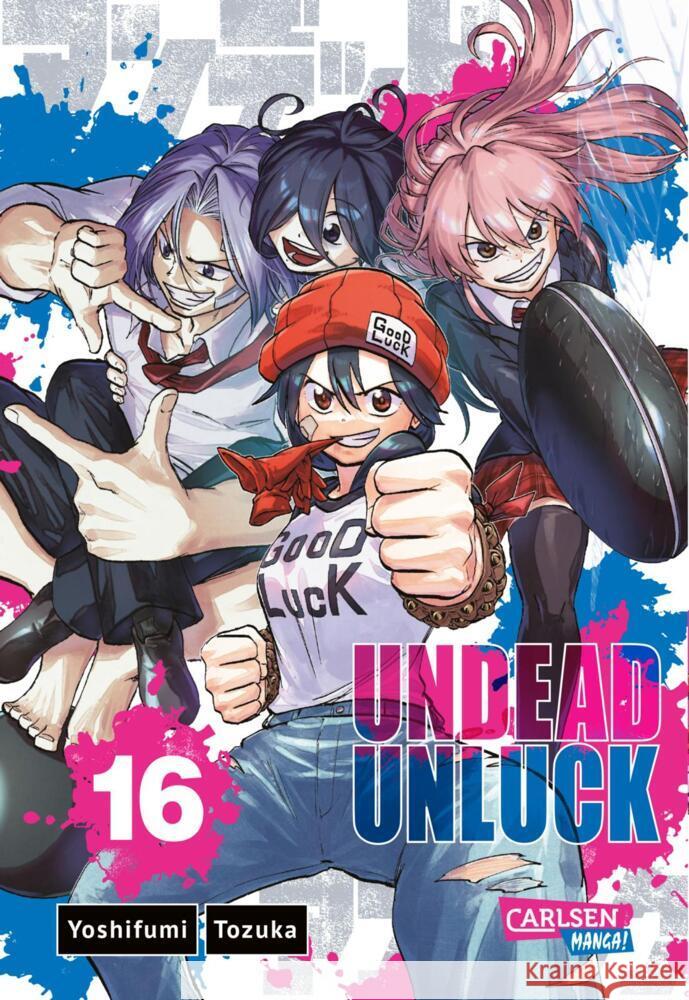 Undead Unluck 16 Tozuka, Yoshifumi 9783551802354 Carlsen Manga - książka