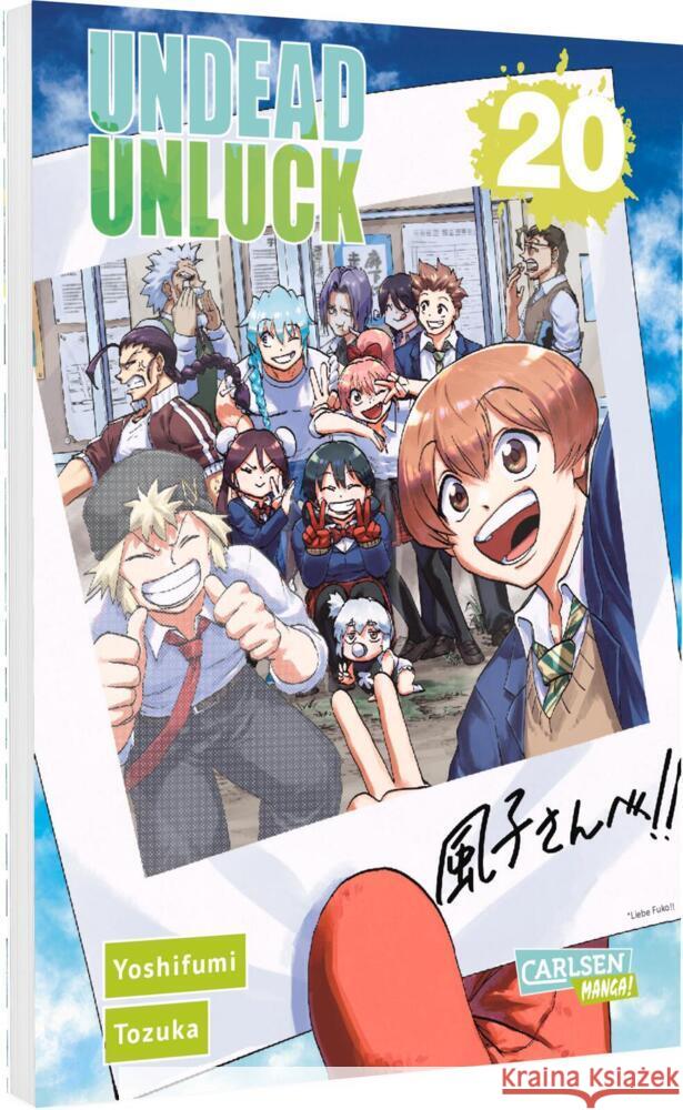 Undead Unluck 20 Tozuka, Yoshifumi 9783551806734 Carlsen Manga - książka