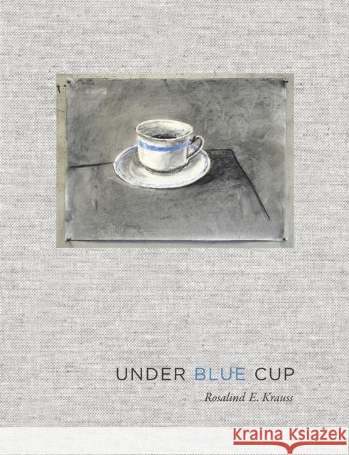 Under Blue Cup Rosalind E. Krauss 9780262551236 MIT Press - książka