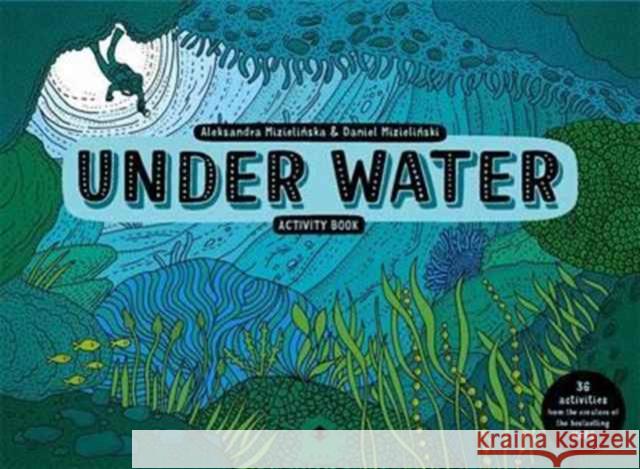 Under Water Activity Book Aleksandra and Daniel Mizielinski 9781783707706 Templar Publishing - książka