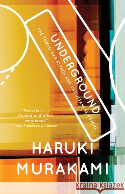Underground Haruki Murakami 9780375725807 Vintage Books USA - książka