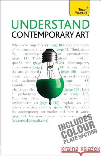 Understand Contemporary Art Whitham, Graham 9781444111255  - książka